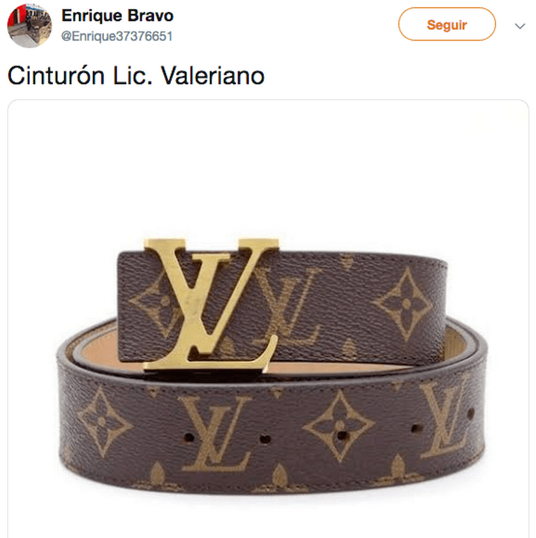 Los memes del Licenciado Valeriano y el logo de Louis Vuitton