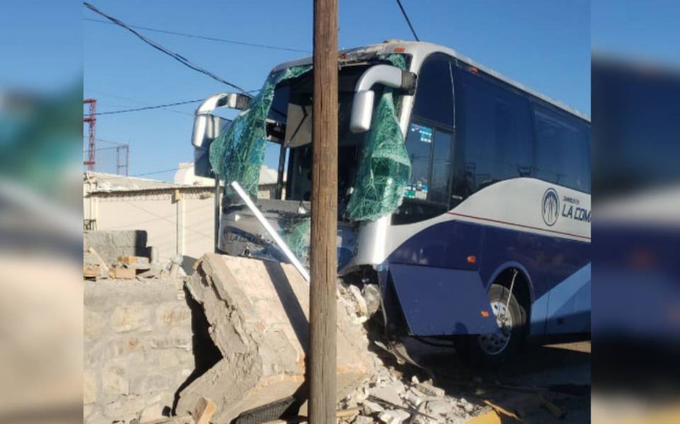 Chocó autobús de la empresa Ómnibus de la Comarca - El Heraldo de Juárez |  Noticias Locales, Policiacas, sobre México, Chiahuahua y el Mundo