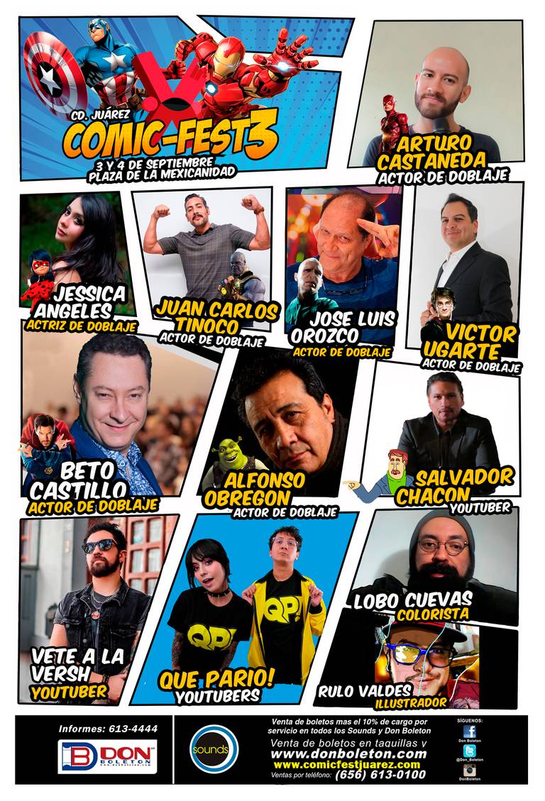 La Comic Fest Juárez vuelve renovada este año con anime, comics,  videojuegos y más - El Heraldo de Juárez | Noticias Locales, Policiacas,  sobre México, Chiahuahua y el Mundo