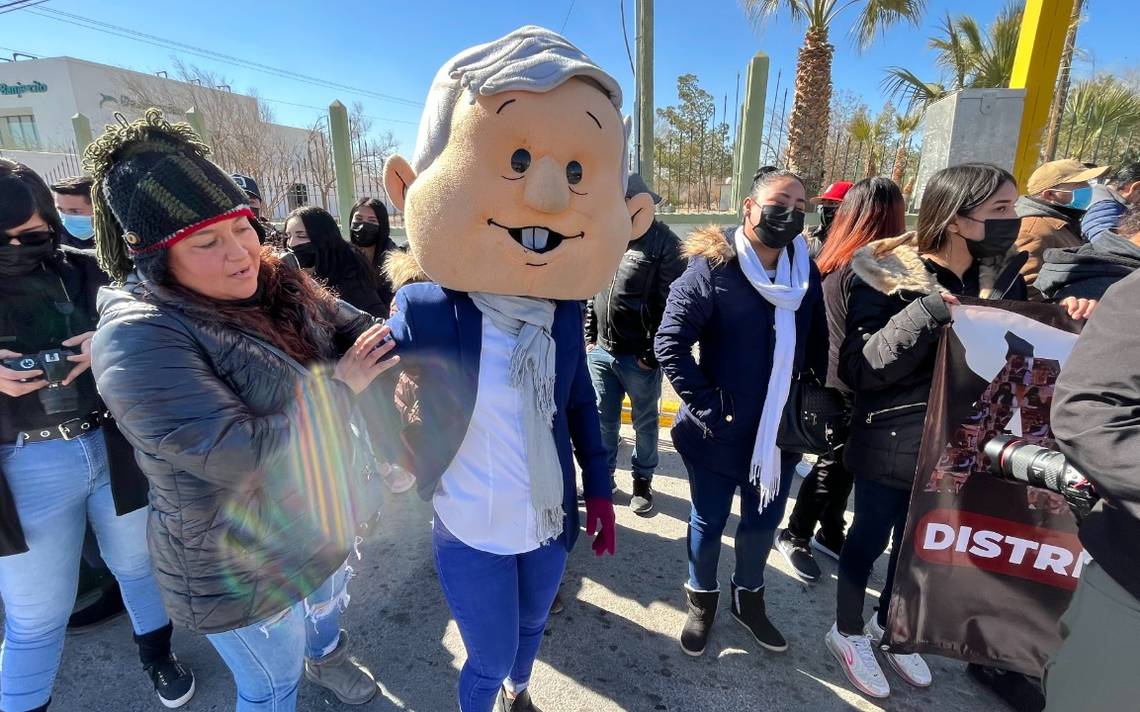 Video] Mujer con botarga de AMLO amenizó visita del Presidente a Juárez -  El Heraldo de Chihuahua | Noticias Locales, Policiacas, de México,  Chihuahua y el Mundo