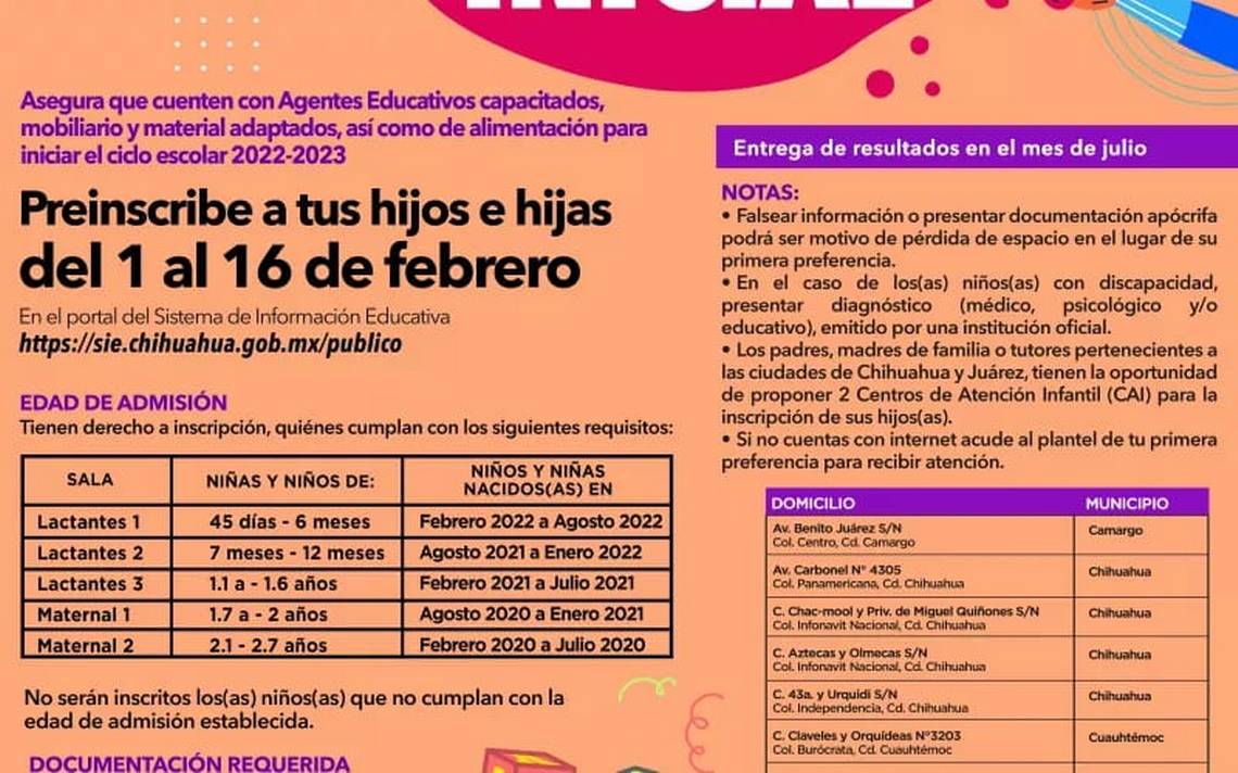 Comienza El De Febrero Proceso De Preinscripciones En Planteles De Educaci N B Sica El